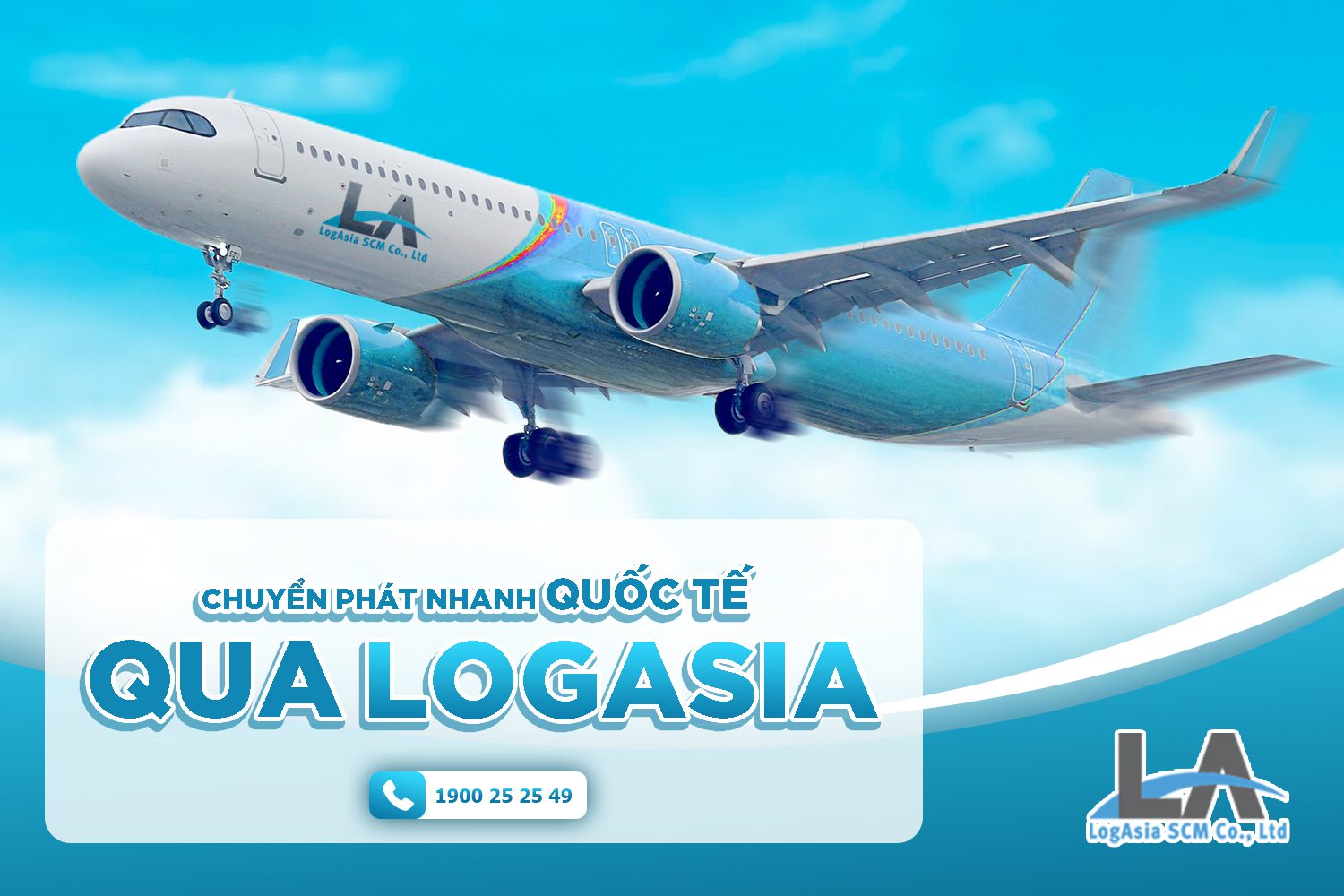 Chuyển phát nhanh quốc tế qua LogAsia